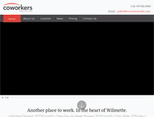 Tablet Screenshot of coworkersllc.com